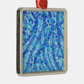 Summer Shower Metalen Ornament (Rechts)