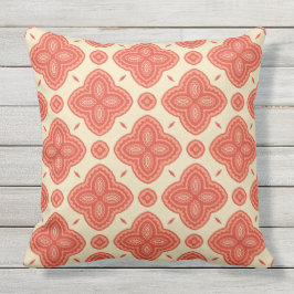 Summer Sienna Flower Pattern Double Sided Buitenkussen