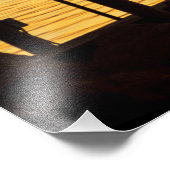 Summer Silhouette Foto Afdruk (Hoek)