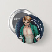 Summer Simmer Mage Ronde Button 5,7 Cm (Voorkant /achterkant)