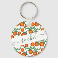 Summer Sinaasappels Citrus Waterverf Fruit Pattern