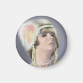 Summer Siren Portrait Magnet (Voorkant)