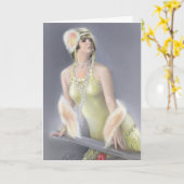 Summer Siren Wenskaart Kaart (Gele Bloem)