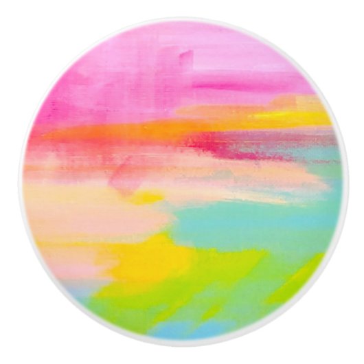 Summer Sizzles Knob Keramische Knop (Voorkant)