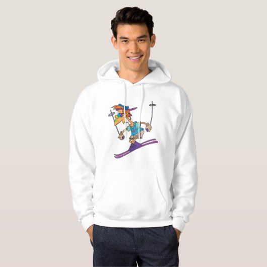 Summer Skier Hoodie (Voorkant volledig)
