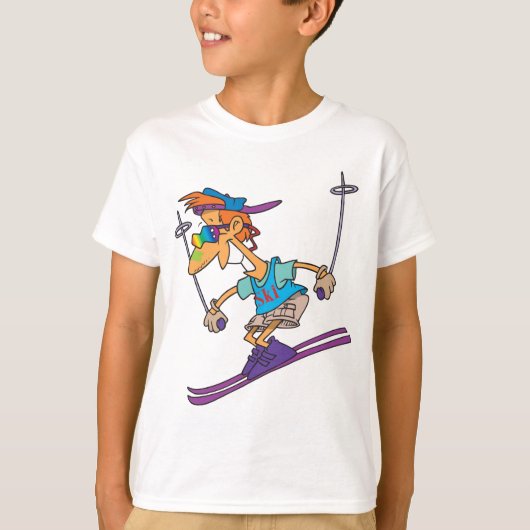 Summer Skier T-shirt (Voorkant)