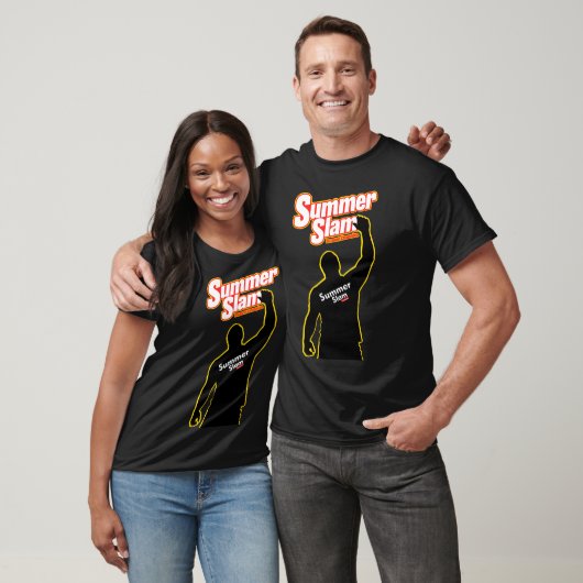 Summer Slam Burnout Champion Wrestling Style T-shirt (Unisex)