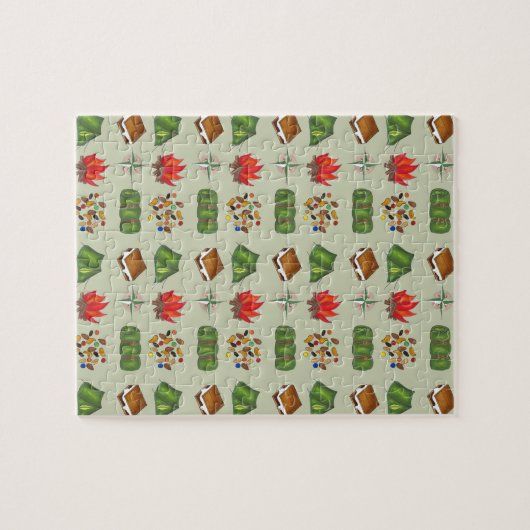 Summer Sleepaway Camp Camping Théle Puzzle Legpuzzel (Horizontaal)