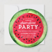 Summer Slice Invite Kaart (Voorkant)