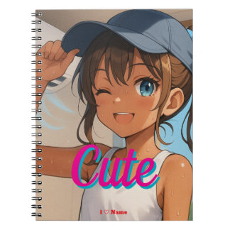Summer Smile Girl Notitieboek