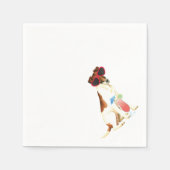 Summer Smooth Fox Terrier Servet (Voorkant)