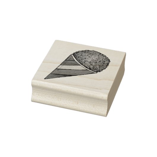 Summer Sno Sneeuwkloon Snocone Shaved Ice Snoball Rubberstempel (Stempel)