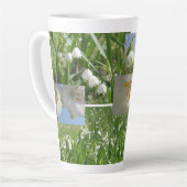 Summer Snowflakes Collage Latte Mug Mok (Linkerhoek)