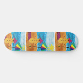 Summer Snowman - Kinder kunst voor CHOC Persoonlijk Skateboard (Horizontaal)
