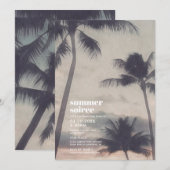 Summer Soiree Uitnodiging (Voorkant / Achterkant)