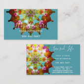 Summer Sol Mandala Visitekaartje (Voorkant / Achterkant)