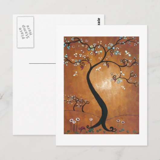 Summer Solstice Briefkaart (Voorkant / Achterkant)