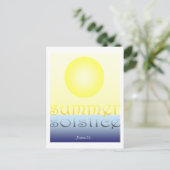 Summer Solstice Briefkaart (Staand voorkant)