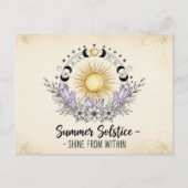 Summer Solstice Briefkaart (Voorkant)