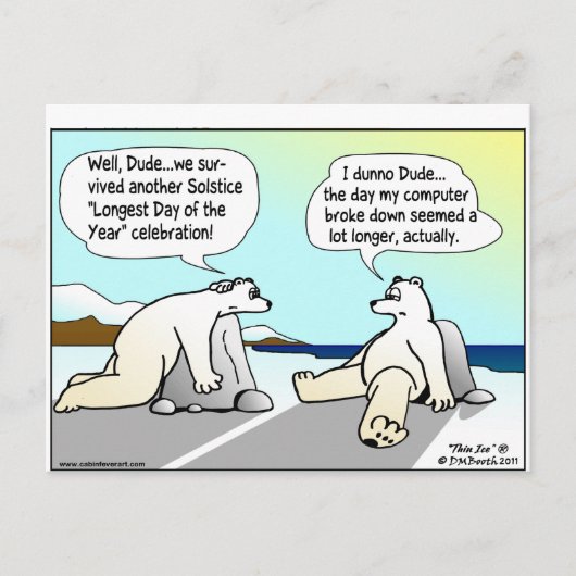 Summer Solstice Briefkaart (Voorkant)