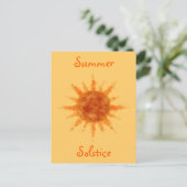 Summer Solstice Briefkaart (Staand voorkant)