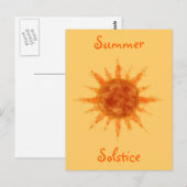 Summer Solstice Briefkaart (Voorkant / Achterkant)