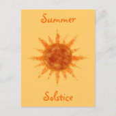 Summer Solstice Briefkaart (Voorkant)