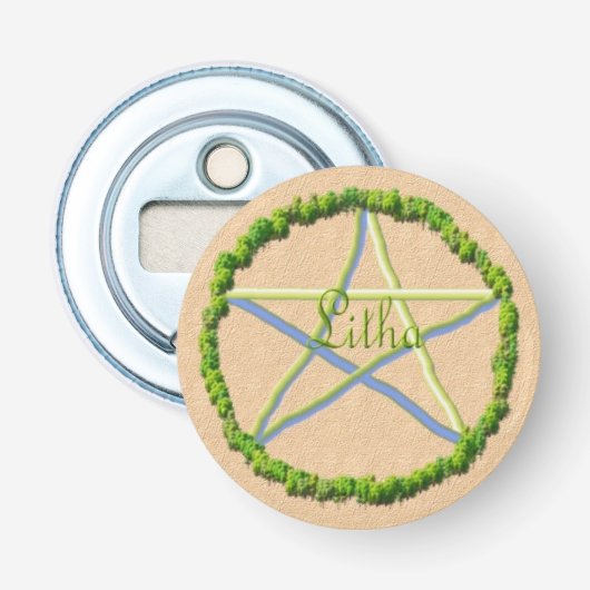 Summer Solstice Button Flesopener (Voorkant)