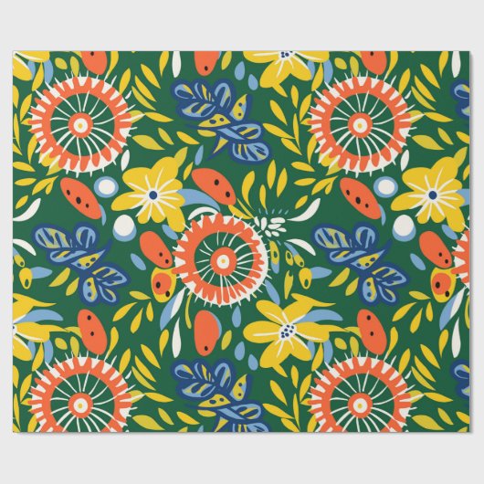 Summer Solstice Cadeaupapier (Vlak)