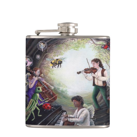 Summer Solstice Fairy Concert Heupfles (Voorkant)
