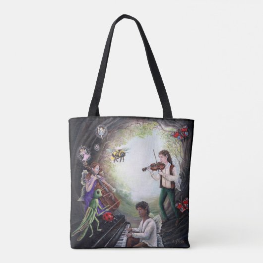 Summer Solstice Fairy Concert Tote Bag (Achterkant)