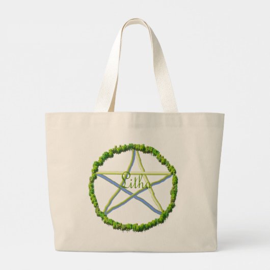 Summer Solstice Grote Tote Bag (Achterkant)