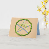 Summer Solstice Kaart (Gele Bloem)