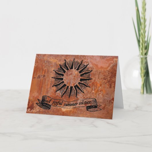 Summer Solstice Kaart (Voorkant)