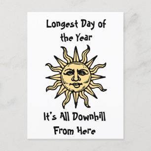 Summer Solstice Poem Briefkaart