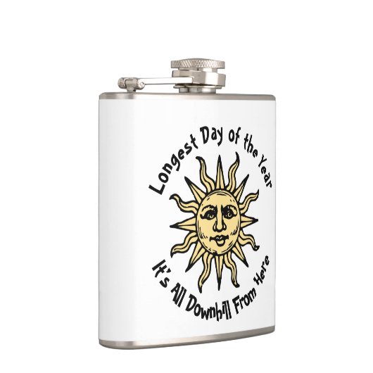 Summer Solstice Poem Heupfles (Rechts)