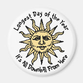 Summer Solstice Poem Magneet (Voorkant)