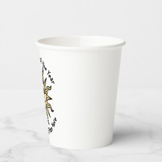 Summer Solstice Poem Papieren Bekers (Links)