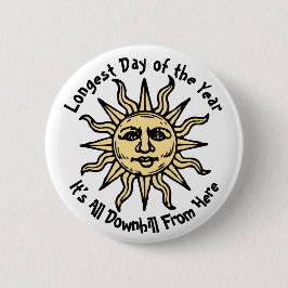 Summer Solstice Poem Ronde Button 5,7 Cm