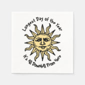 Summer Solstice Poem Servet (Voorkant)