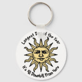 Summer Solstice Poem Sleutelhanger (Voorkant)