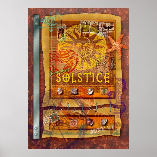 Summer Solstice Poster (Voorkant)