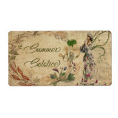Summer Solstice Sabbat Labels (Voorkant)