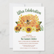 Summer Solstice Sunflower & Honeycomb Litha Party