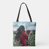 Summer Sonata Canvas tas (Achterkant)