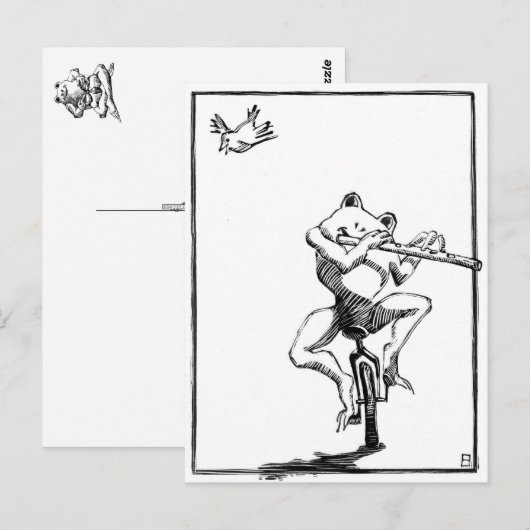 Summer Song Briefkaart (Voorkant / Achterkant)