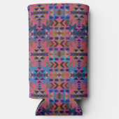 Summer Southwestern Style Cool Seltzer Blikjeskoeler (Voorkant)