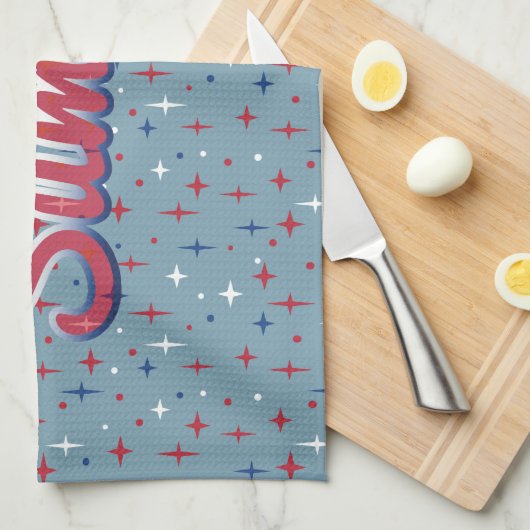 Summer Sparkles Theedoek (Quarter Fold)