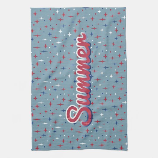 Summer Sparkles Theedoek (Verticaal)