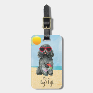 Summer Speelgoed Poodle Bagagelabel